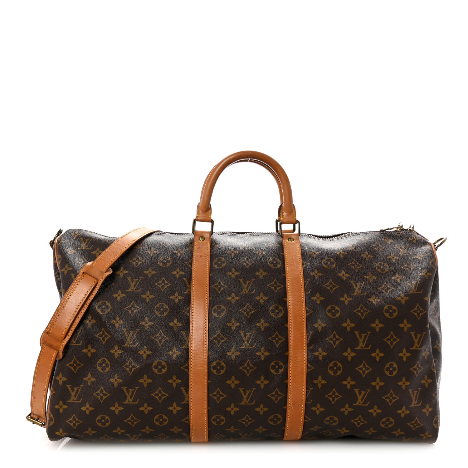 Louis Vuitton Monogram Keepall Bandouliere 55 1 of 10