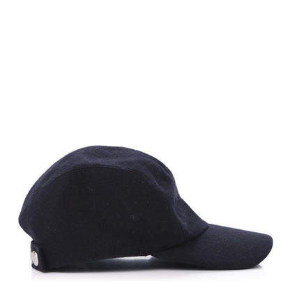 Hermes Cashmere Cap 59 Black 5 of 8