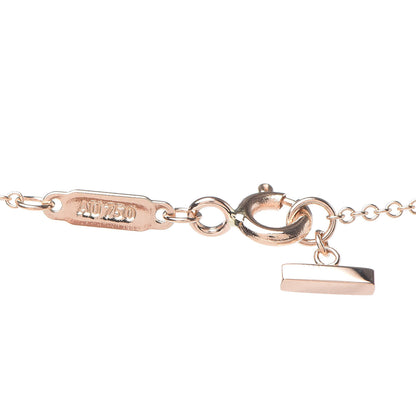 Tiffany 18K Rose Gold T Smile Pendant Necklace 4 of 6
