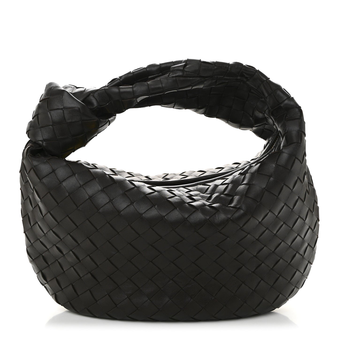 Nappa Intrecciato Teen Jodie Hobo Fondant