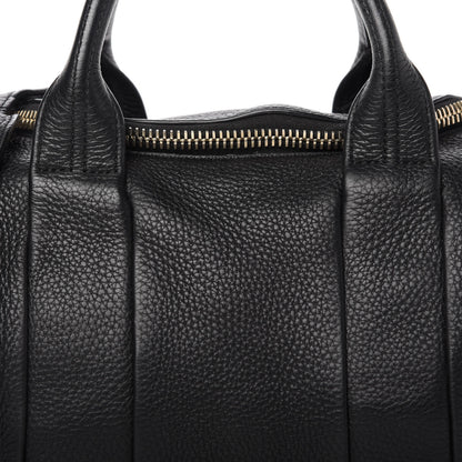 Alexander Wang Pebbled Lambskin Rockie Black Pale Gold Hardware 9 of 9