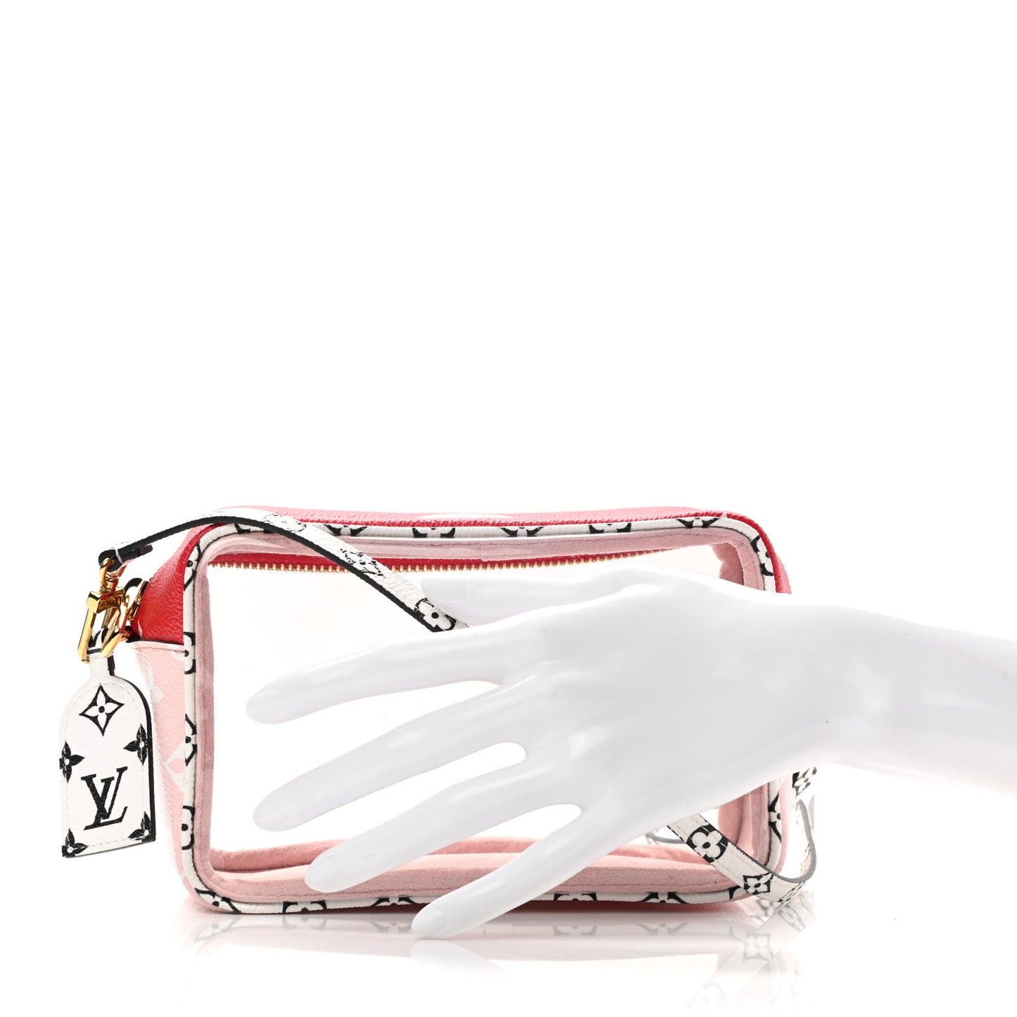 Monogram Giant Beach Pouch Rouge