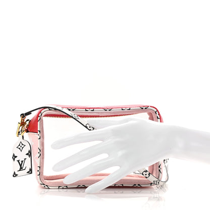 Louis Vuitton Monogram Giant Beach Pouch Rouge 2 of 7
