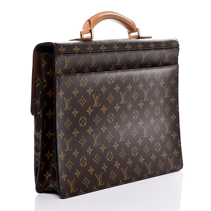 Louis Vuitton Monogram Canvas Robusto 1 Compartment Briefcase 4 of 8