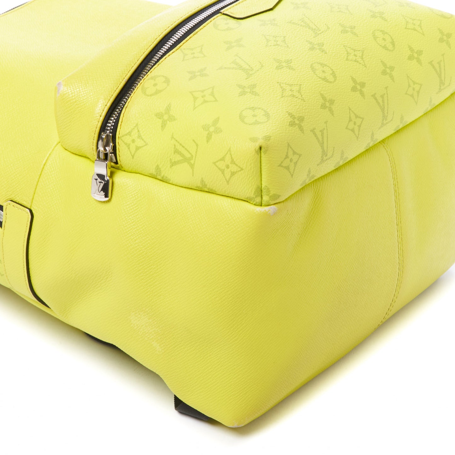 Taiga Monogram Discovery Backpack PM Yellow