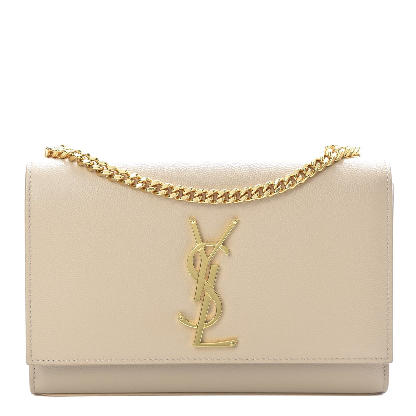 Grain De Poudre Small Monogram Kate Satchel Nude Powder