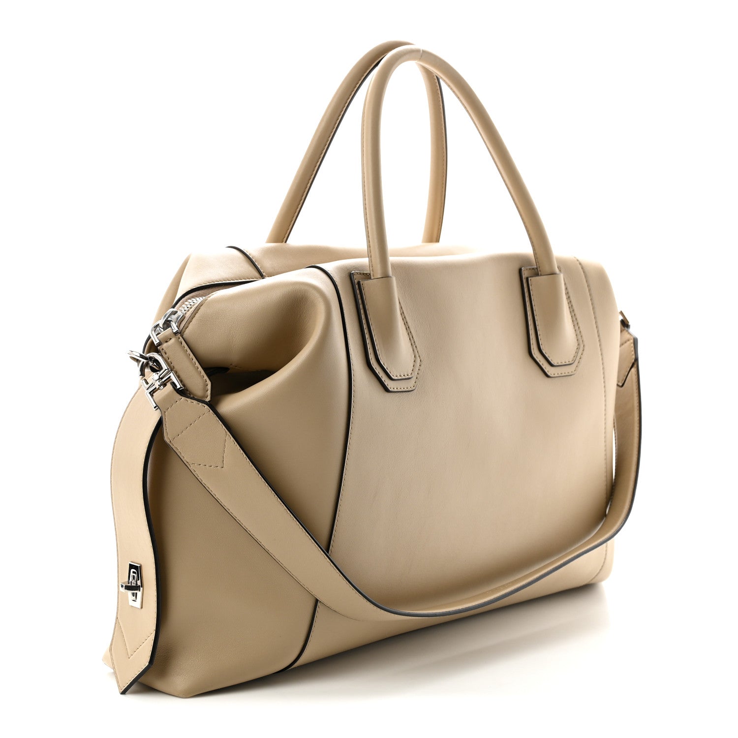 Givenchy Smooth Calfskin Medium Soft Antigona Beige 2 of 9