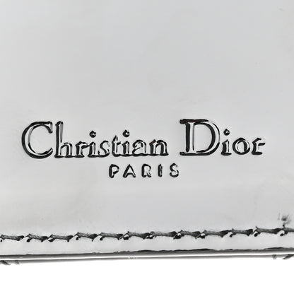 Christian Dior Patent Cannage Lady Dior Card Holder Black 8 of 10