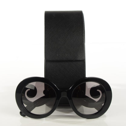 Prada Baroque Sunglasses SPR 27N Black 7 of 7