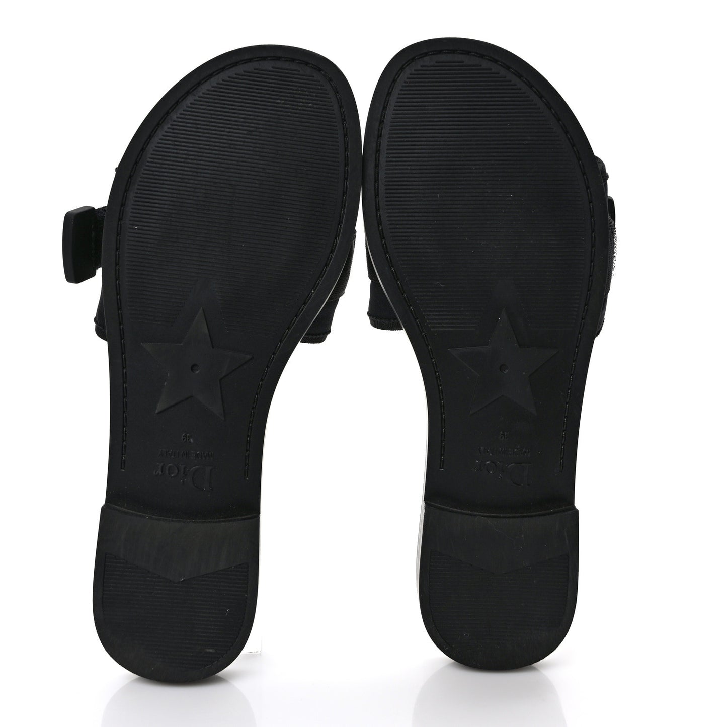 Technical Stretch Fabric Camouflage Dio(r)evolution Slide Sandals 39 Black Military