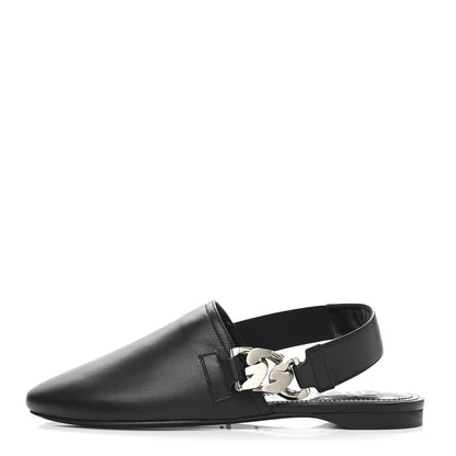 Givenchy Nappa G-Chain Slingback Flat 37 Black 1 of 9