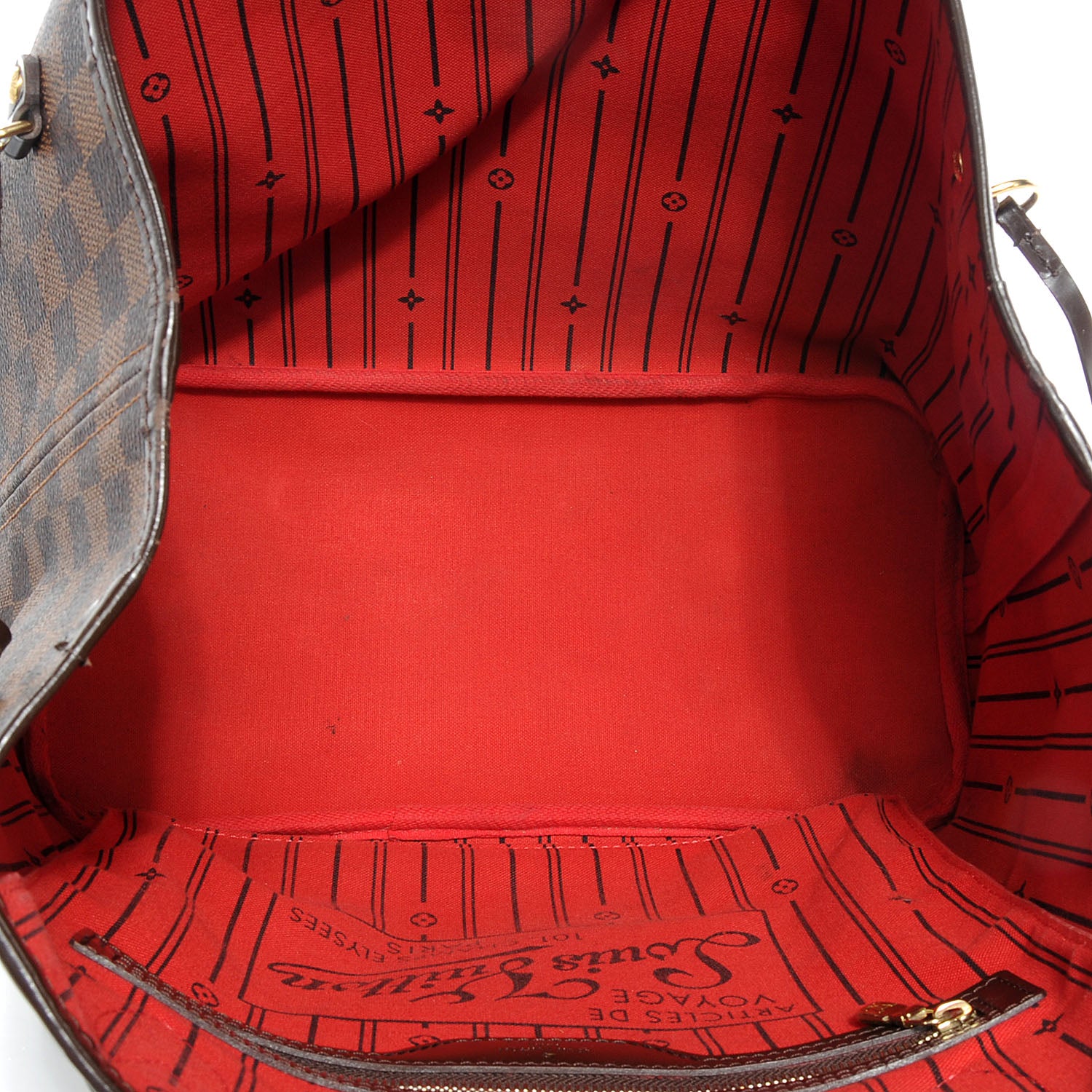 Louis Vuitton Damier Ebene Neverfull MM 5 of 7