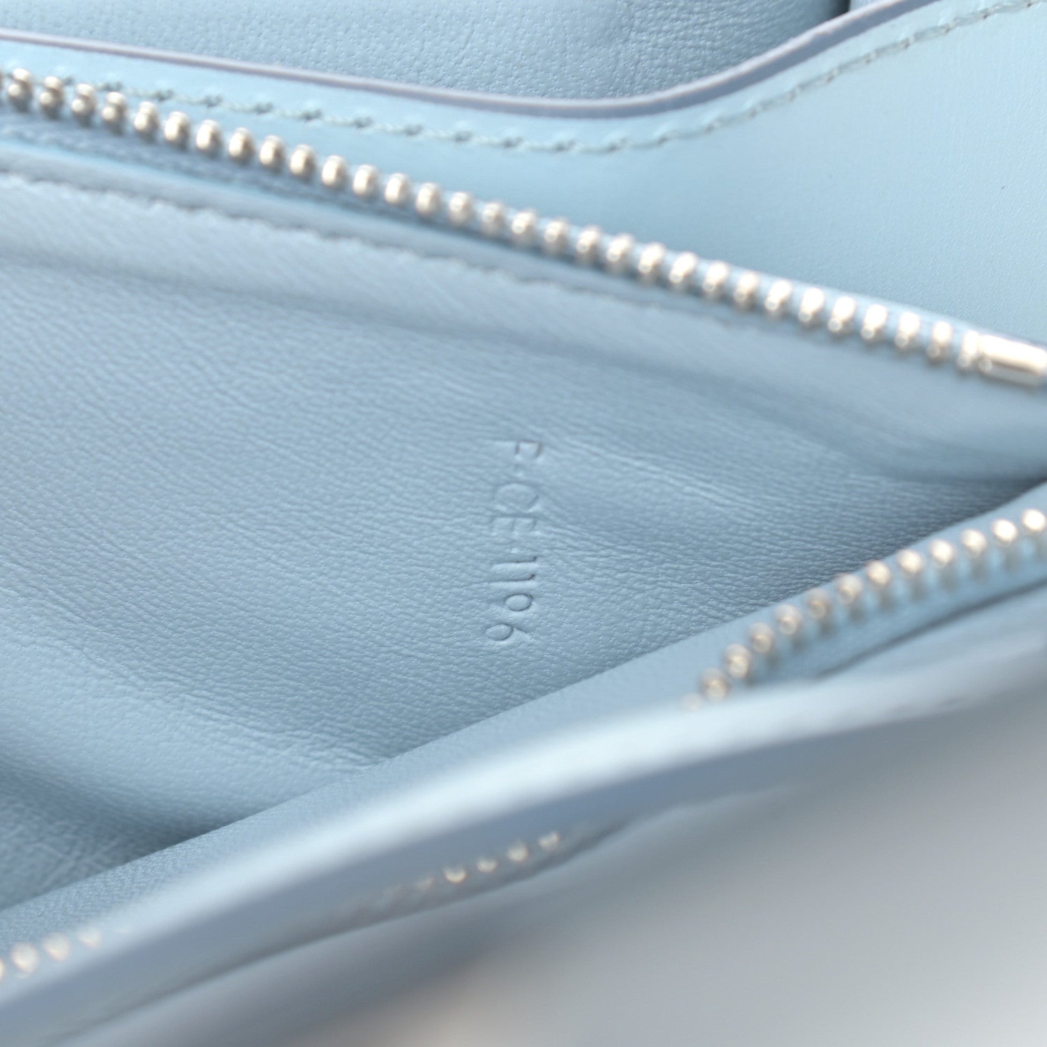 Celine Box Calfskin Medium Classic Box Flap Bag Pale Blue 8 of 12