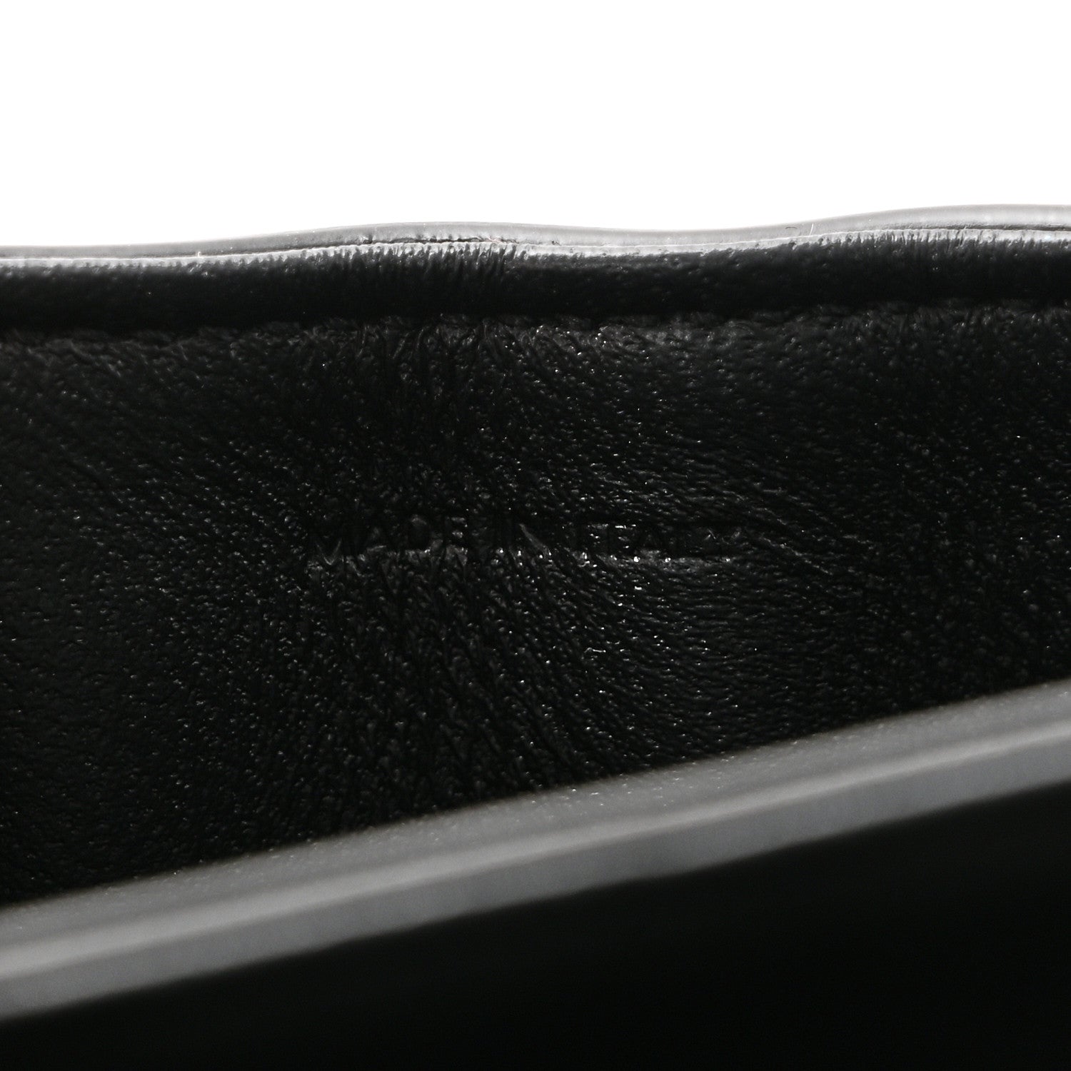 Celine Calfskin Besace Clea Chain Triomphe Black 7 of 10