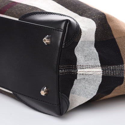 Burberry Canvas Mega Check Medium Maidstone Black 9 of 9