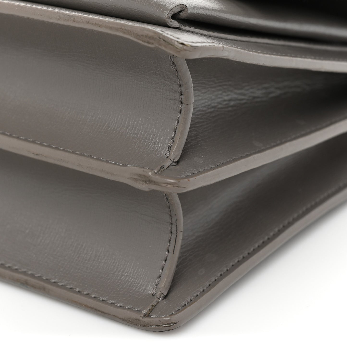 Calfskin Medium Monogram Sunset Fog