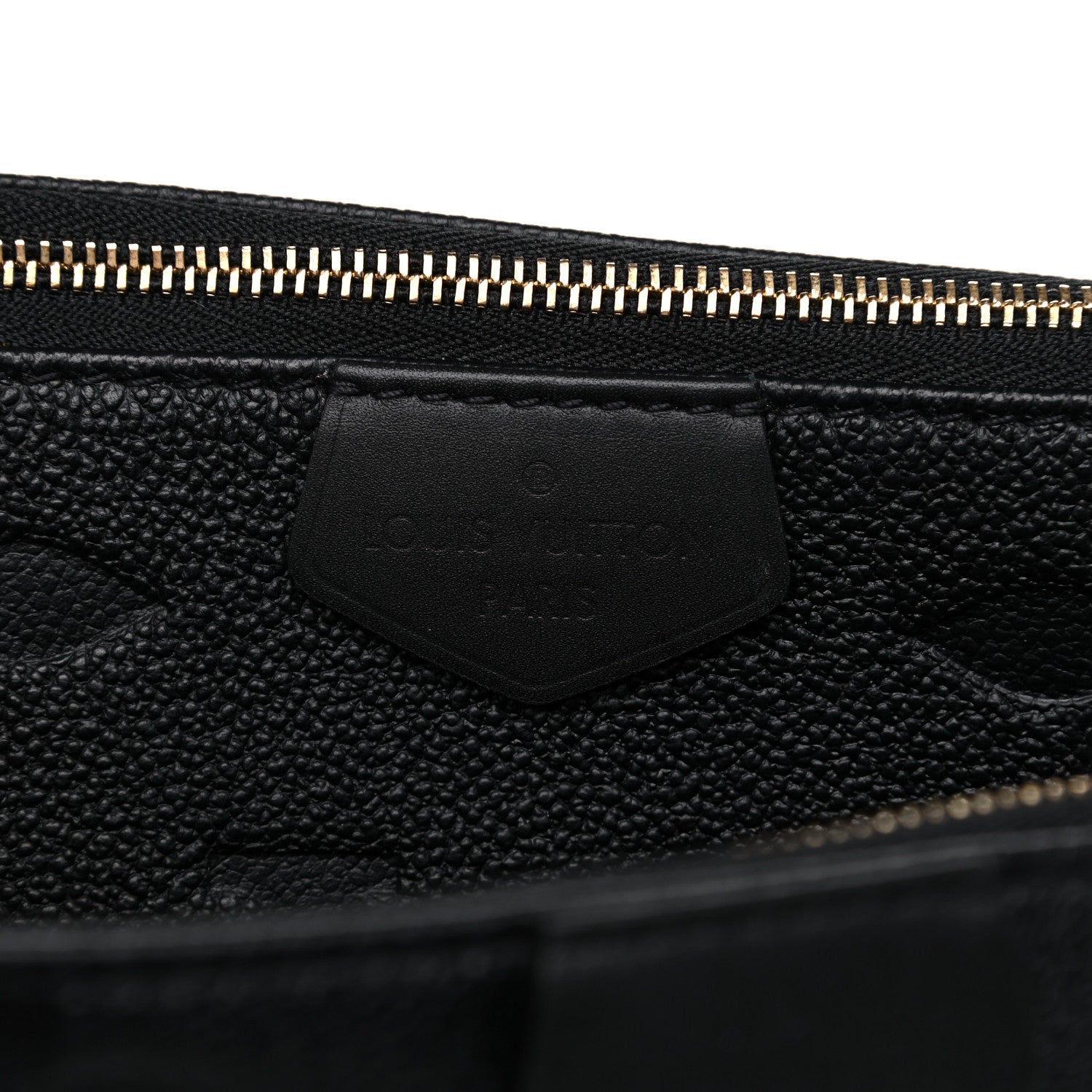 Louis Vuitton Empreinte Monogram Giant Multi Pochette Accessories Black 11 of 13