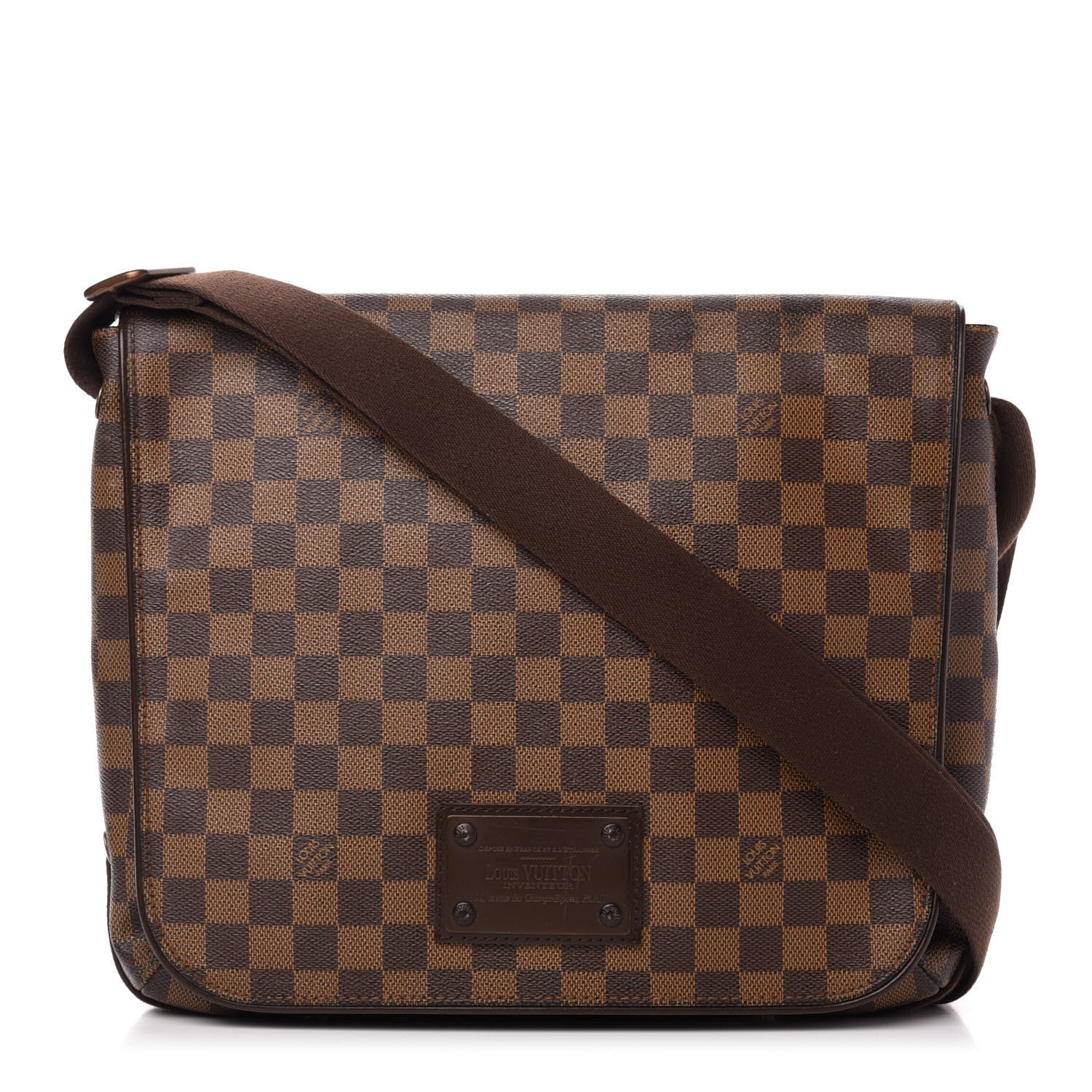 Louis Vuitton Damier Ebene Brooklyn MM 1 of 13