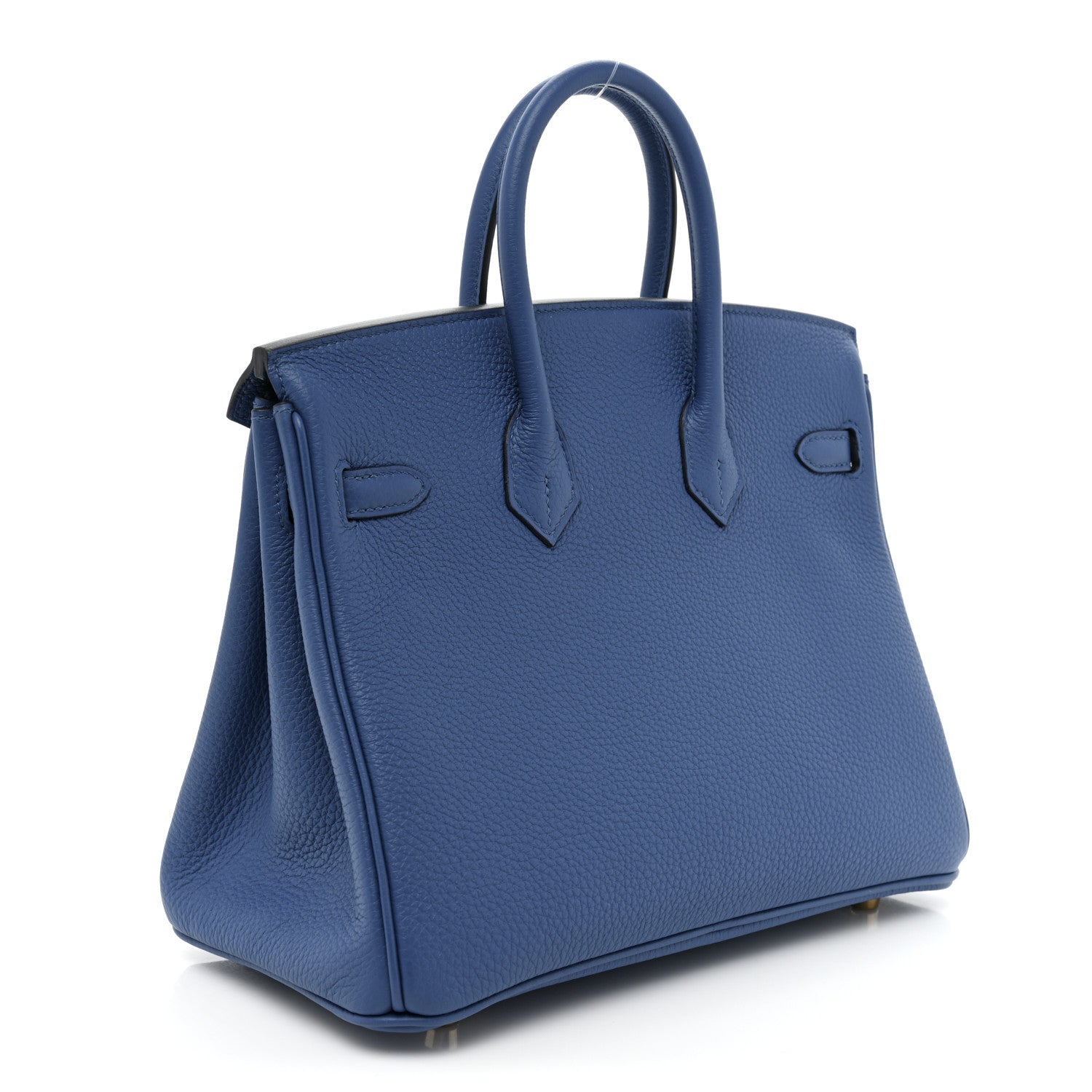 Hermes Togo Birkin 25 Bleu France 3 of 9