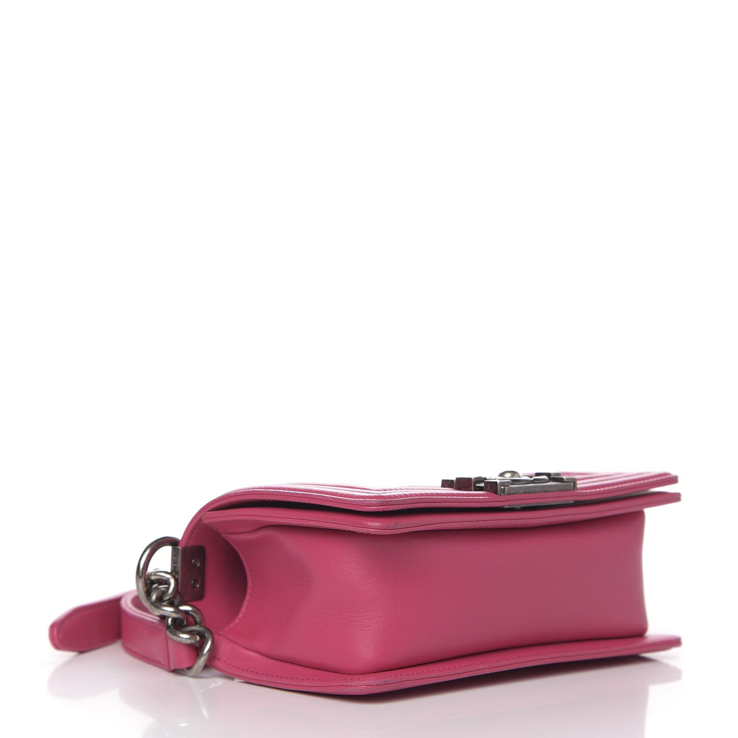 Chanel Galuchat Stingray Small Boy Flap Pink 4 of 10