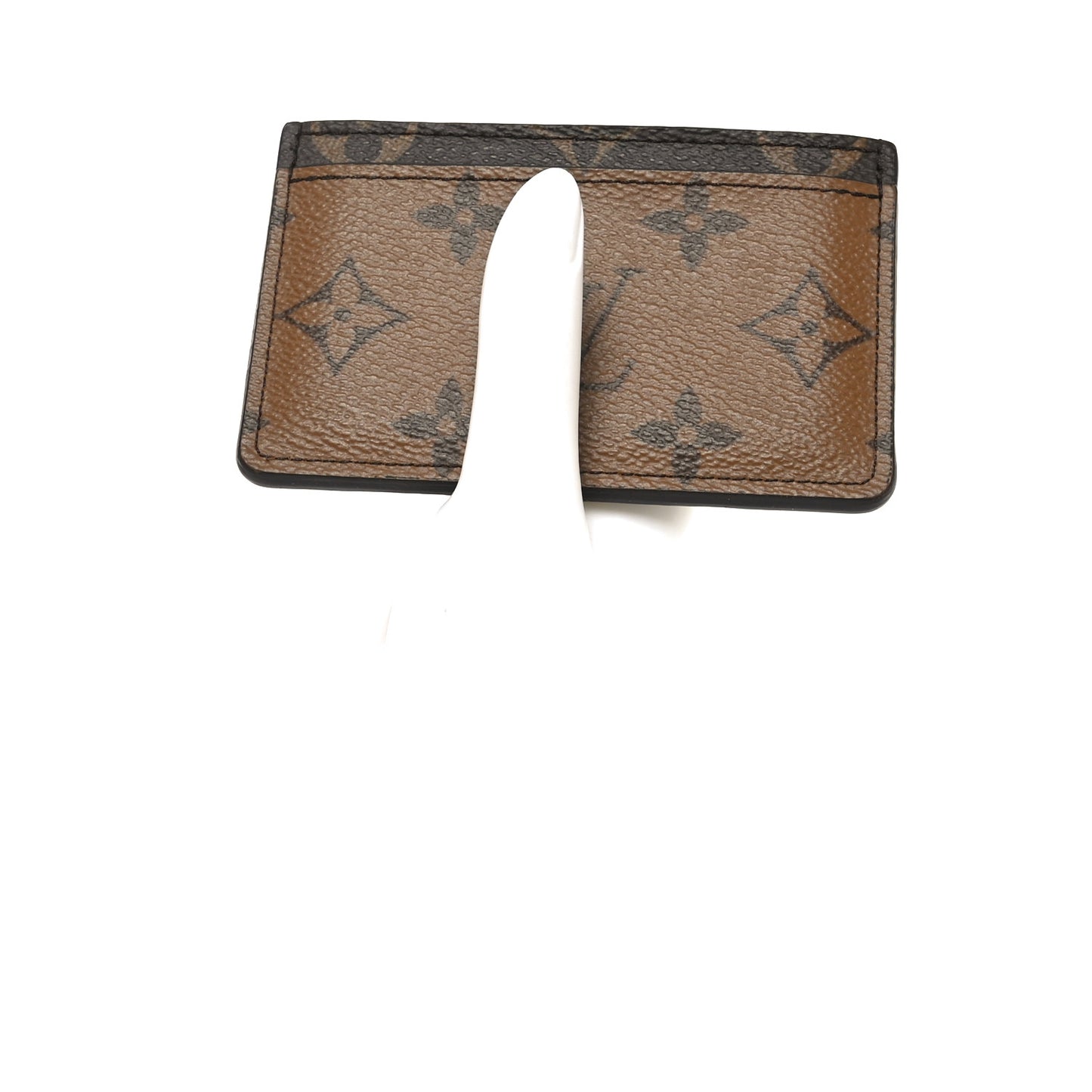 Reverse Monogram Card Holder