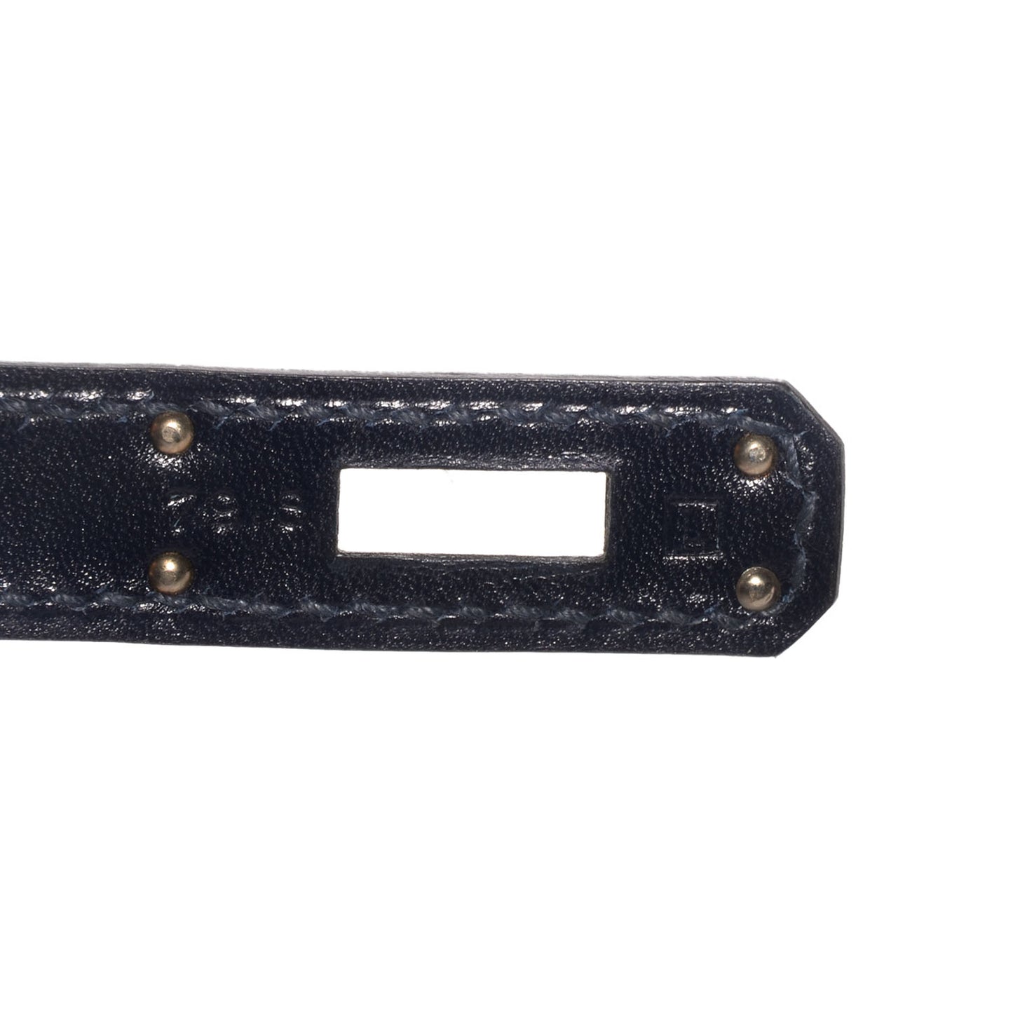 Box Kelly Cut Clutch Pochette Indigo