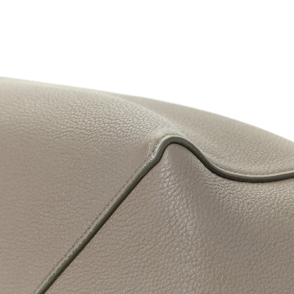 Celine Soft Grained Calfskin Medium Belt Cabas Phantom Taupe 8 of 15