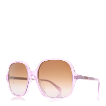 Celine Acetate Square Sunglasses CL40244U Purple 1 of 7