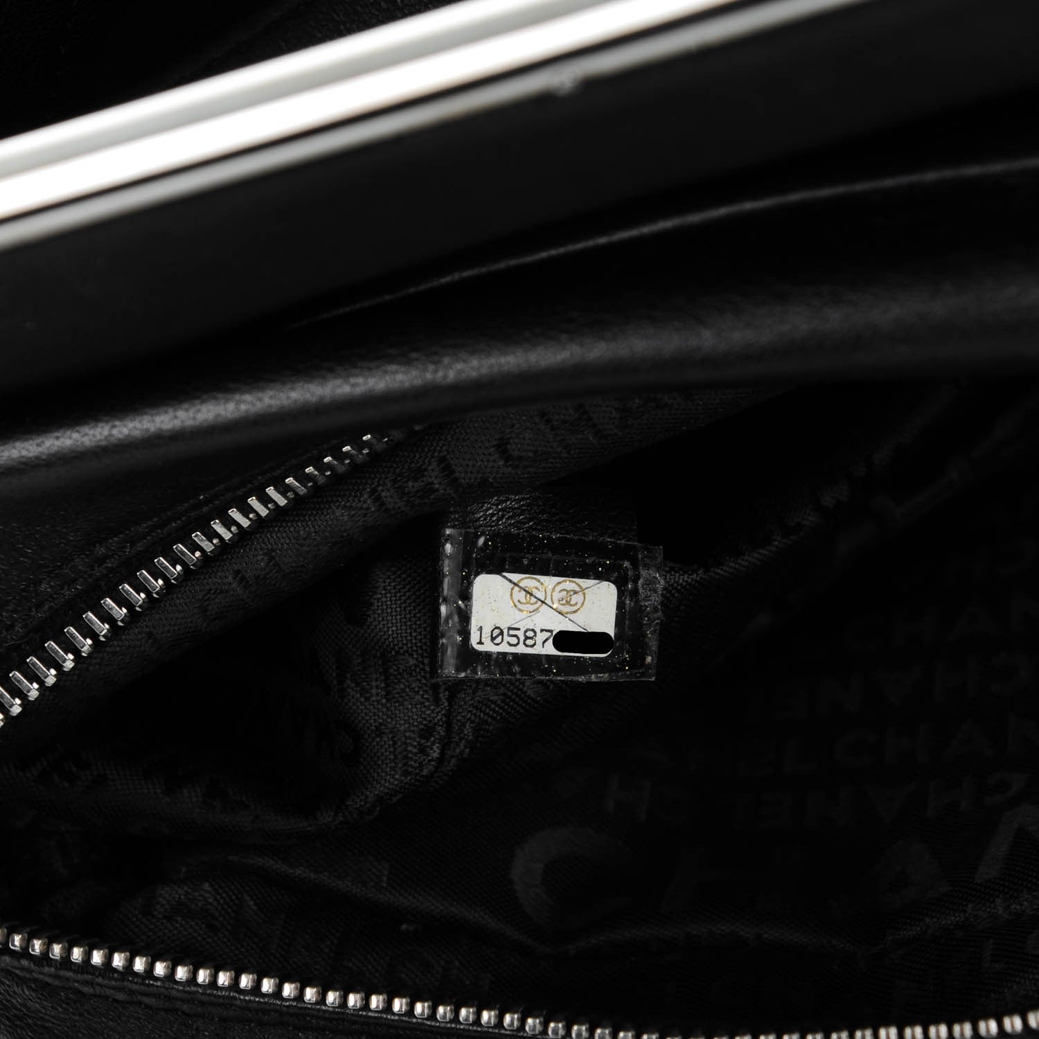 Chanel Lambskin Ultimate Soft Frame Bag Black 7 of 7