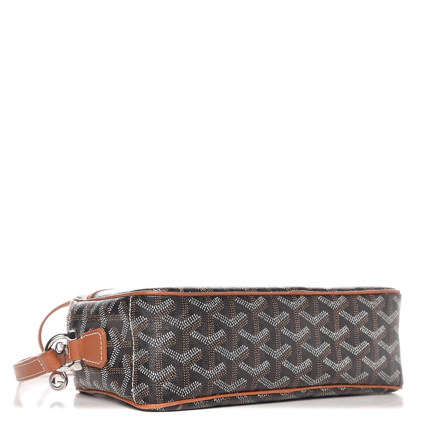 Goyardine Amacapvert Crossbody Bag Black Gold