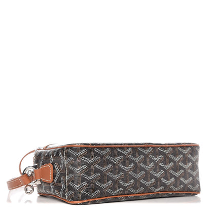 Goyard Goyardine Amacapvert Crossbody Bag Black Gold 5 of 19