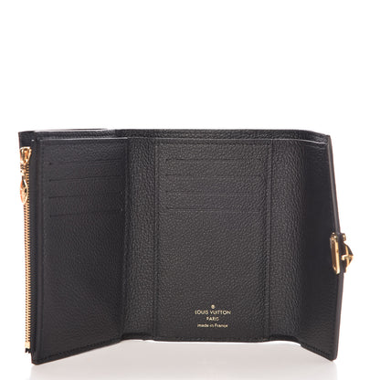 Louis Vuitton Monogram Pallas Compact Wallet NM Black 5 of 8