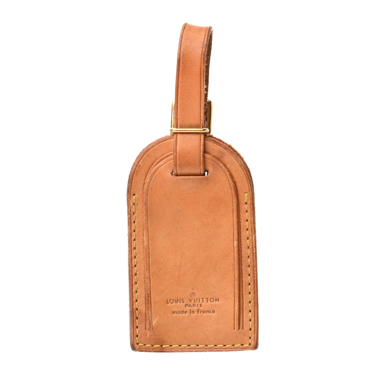Louis Vuitton Vachetta Leather Luggage Tag 1 of 3
