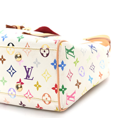 Louis Vuitton Monogram Multicolor Aurelia MM White 9 of 10