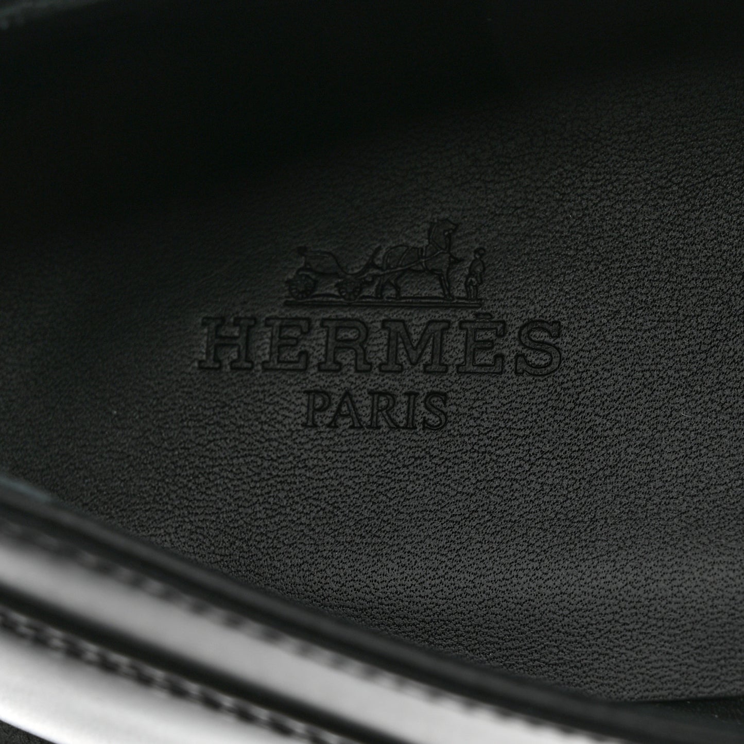 Calfskin First Derby Shoes 37.5 Black