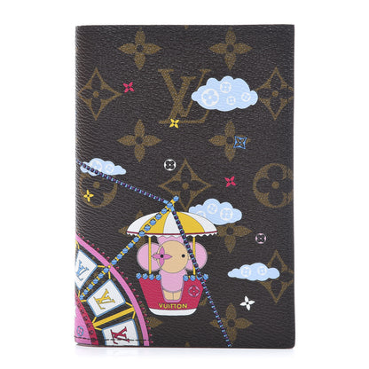 Louis Vuitton Monogram 2020 Christmas Animation Big Wheel Passport Cover Rose Ballerine 1 of 9