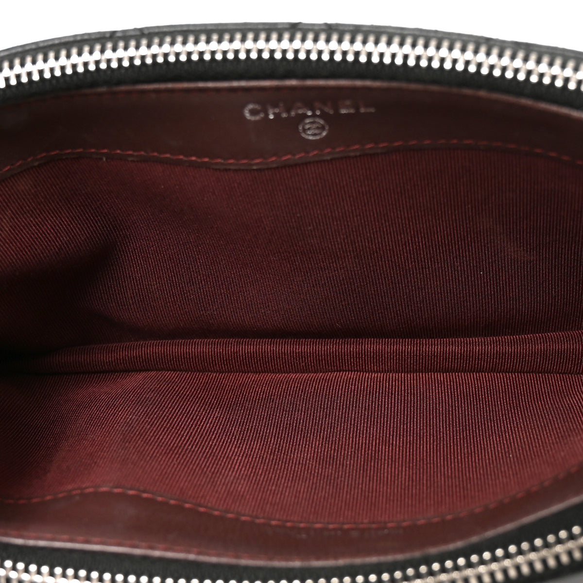 Lambskin Quilted Small Clutch With Chain Black