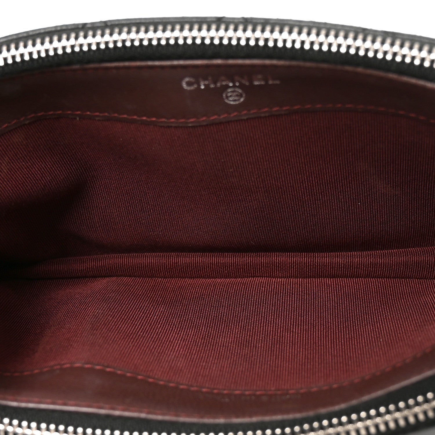 Chanel Lambskin Quilted Small Clutch With Chain Black 4 of 10