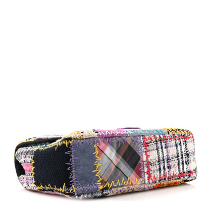 Chanel Patchwork Jumbo Flap Yellow Multicolor 4 of 10