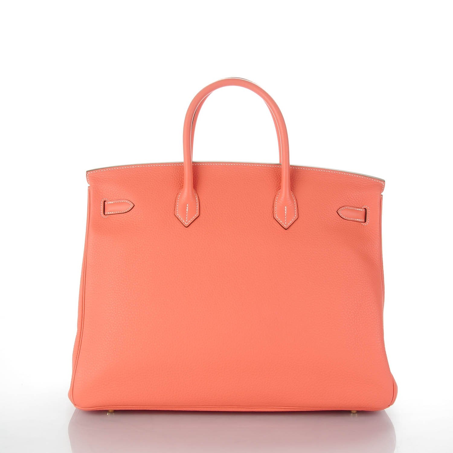 Hermes Taurillon Clemence Birkin 40 Rose Thè 4 of 23