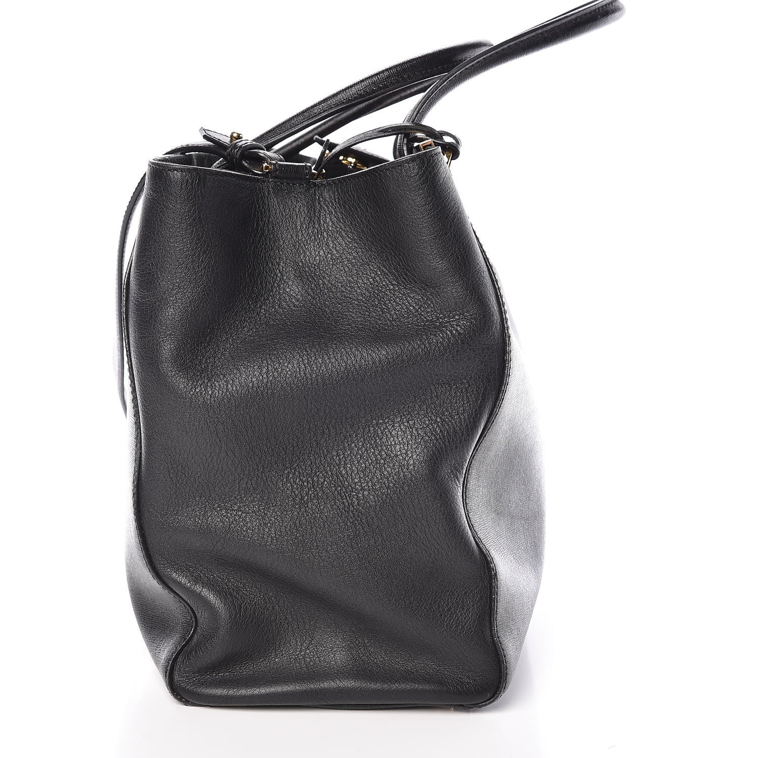 Fendi Vitello Elite Regular 2Jours Tote Black 11 of 13