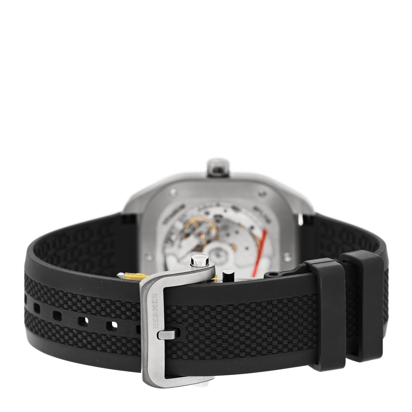 Titanium Rubber 39mm H08 Automatic Watch Gris Fonce