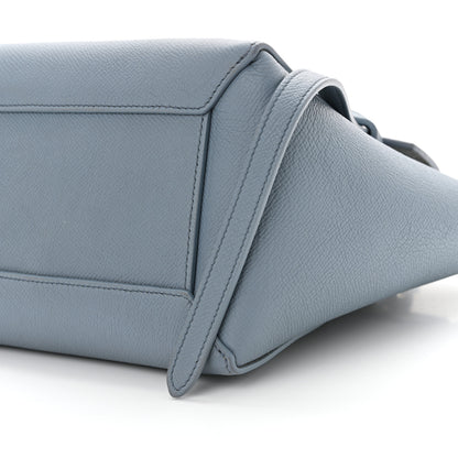 Celine Grained Calfskin Micro Belt Bag Washed Blue 9 of 11