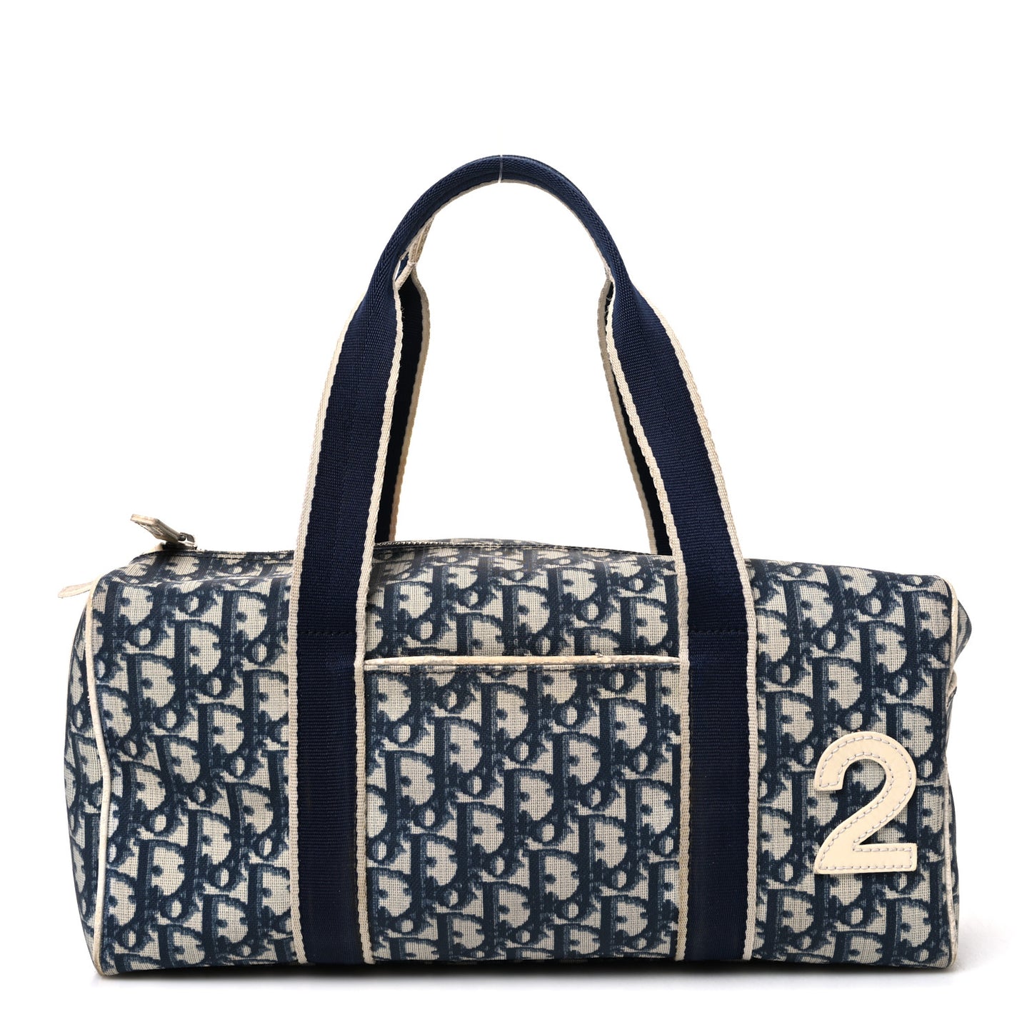 Monogram Trotter No 2 Boston Bag Blue