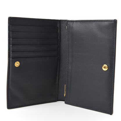 Celine Smooth Lambskin Medium Frame Multifunction Wallet Dark Navy Claycourt 5 of 9