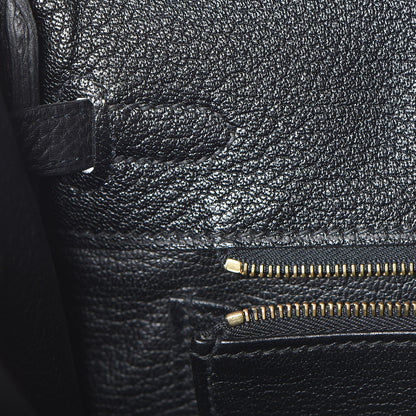 Hermes Togo Birkin 25 Black 26 of 38