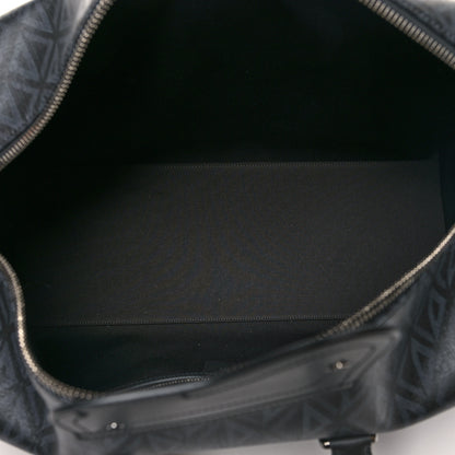 Christian Dior CHRISTIAN DIOR Coated Canvas CD Diamond Lingot 50 Bag Black 4 of 11