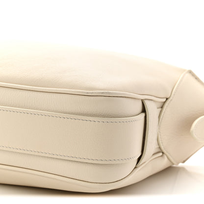 Celine Supple Calfskin Medium Romy Shoulder Bag Rice 10 of 10