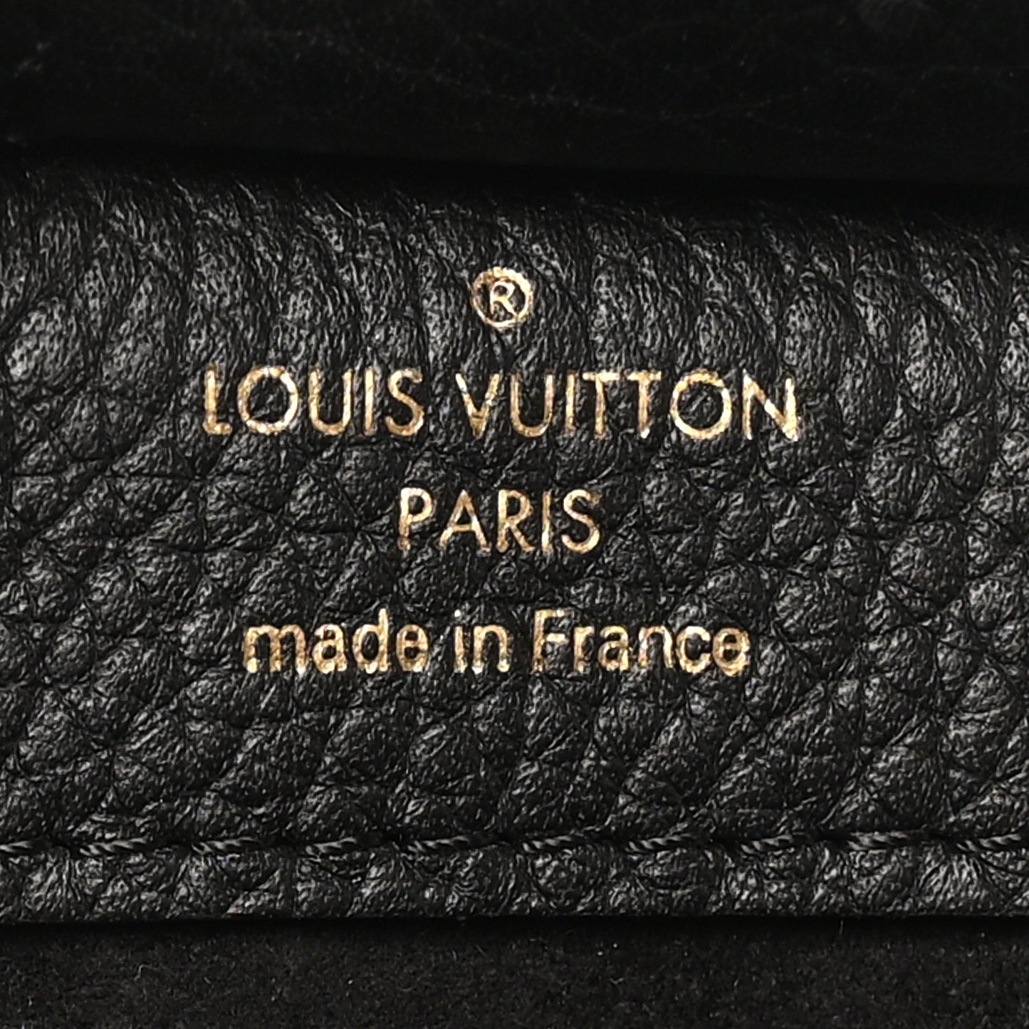 Damier Ebene Cuir Taurillon Brittany Black