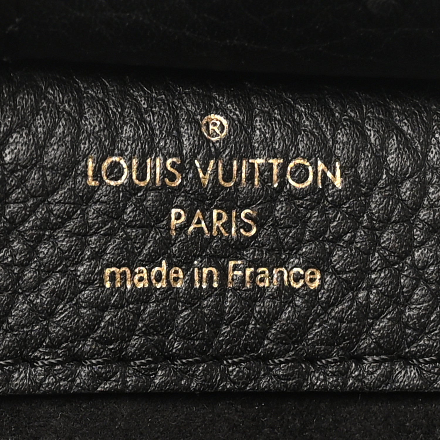 Louis Vuitton Damier Ebene Cuir Taurillon Brittany Black 6 of 9